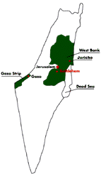Palestine in Middle East